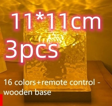RippleLight Crystal: USB-Powered RGB Ambient Lamp with 16 Colors