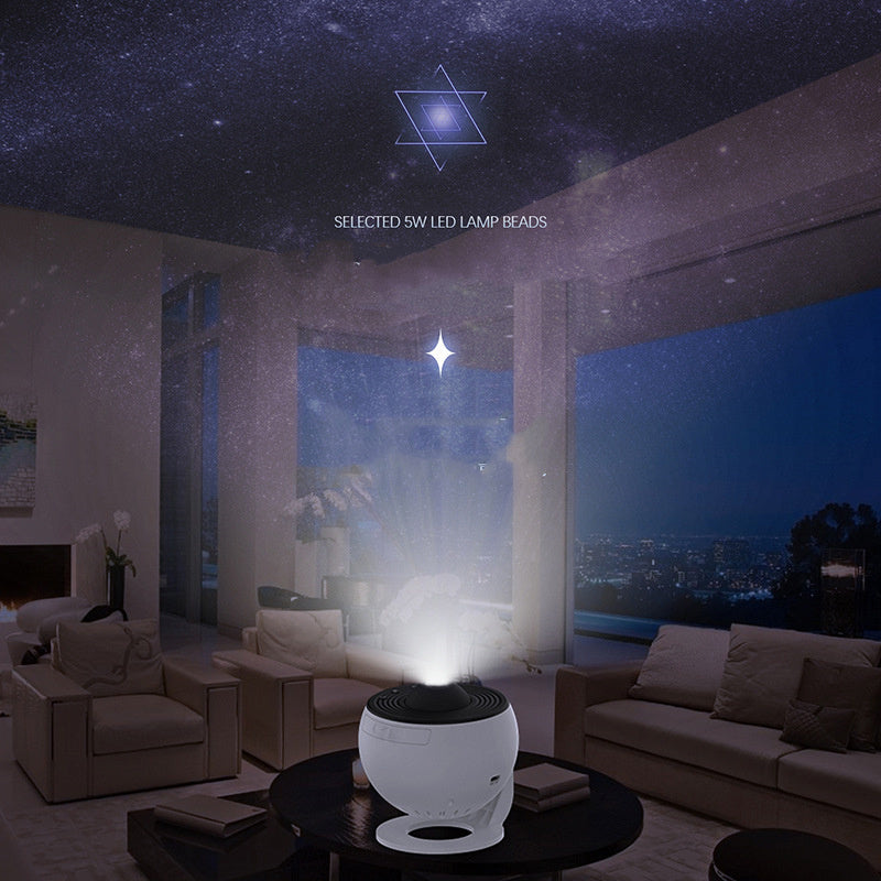 Celestial Dream: 360° Rotating Galaxy & Star Projector for Magical Nights