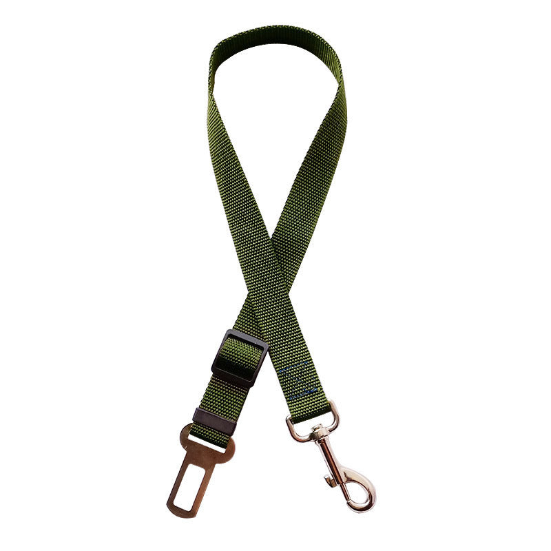 Safe & Snug: Adjustable Pet Car Seat Belt & Harness Clip for Dogs and Cats!
