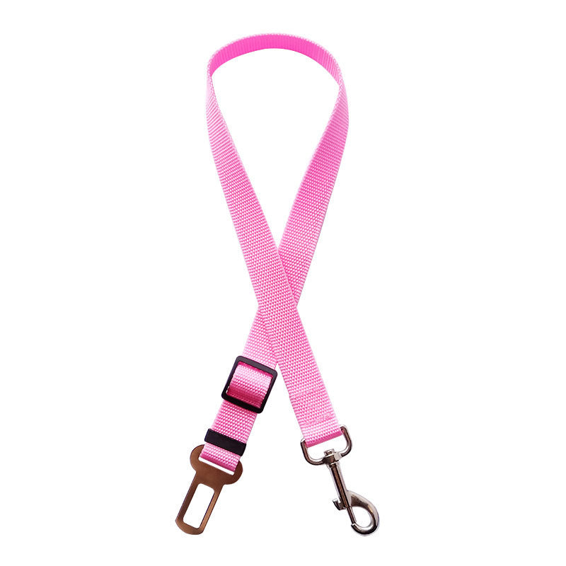 Safe & Snug: Adjustable Pet Car Seat Belt & Harness Clip for Dogs and Cats!