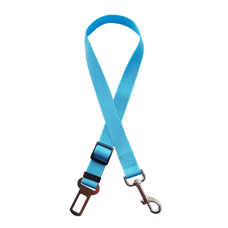 Safe & Snug: Adjustable Pet Car Seat Belt & Harness Clip for Dogs and Cats!