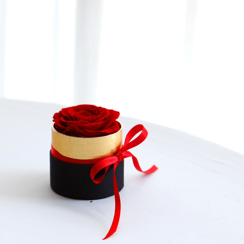 Forever Blooms: Preserved Eternal Rose Gift Box – Lasting Romance for Valentine’s Day