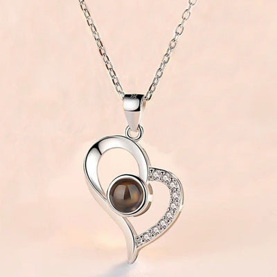 Eternal Rose Jewelry Gift Set: Valentine’s Day Necklace for Her- Best Wishes