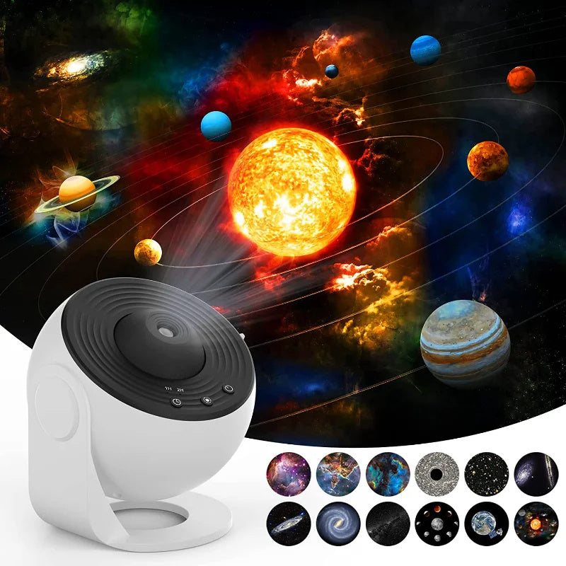 Celestial Dream: 360° Rotating Galaxy & Star Projector for Magical Nights