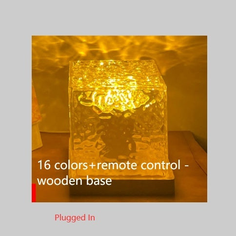 RippleLight Crystal: USB-Powered RGB Ambient Lamp with 16 Colors