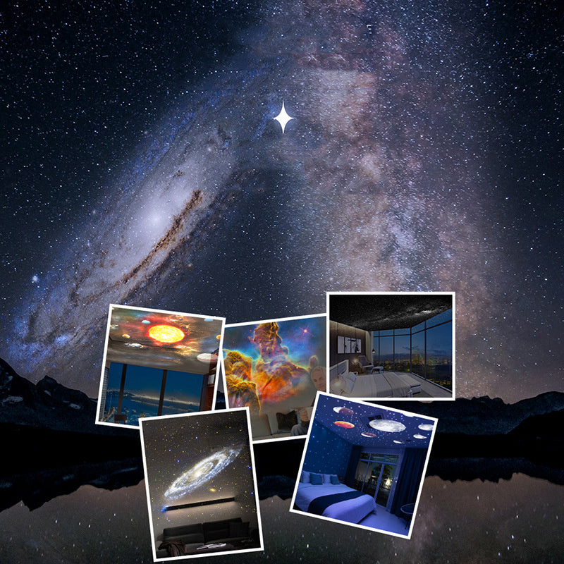 Celestial Dream: 360° Rotating Galaxy & Star Projector for Magical Nights