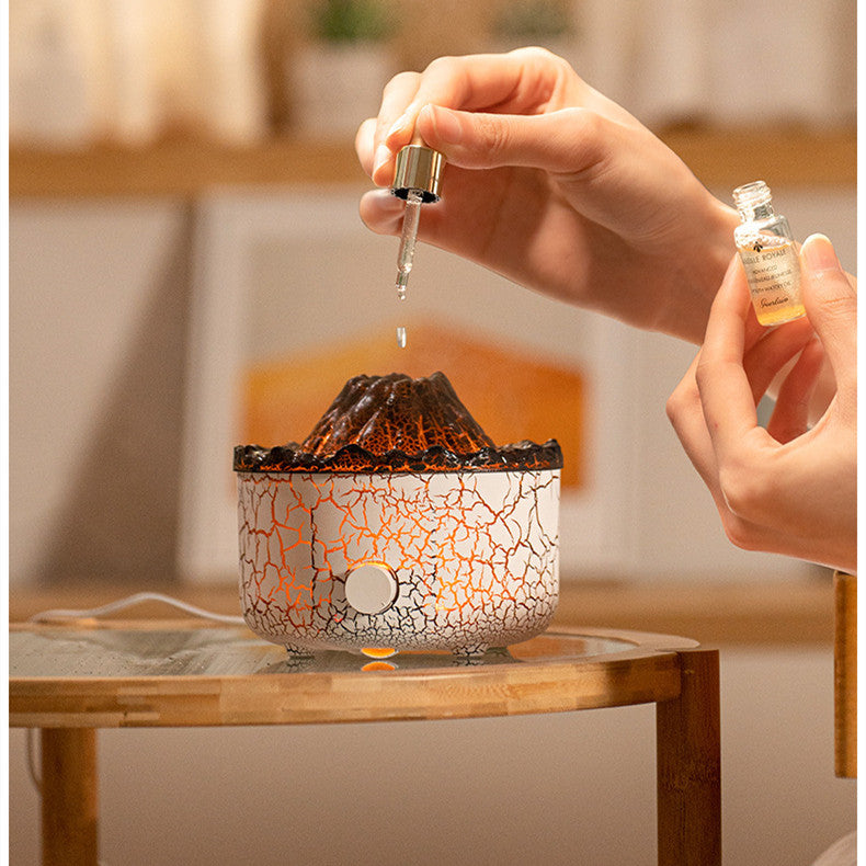 Volcano Humidifier: The Creative Volcano Aromatherapy Diffuser