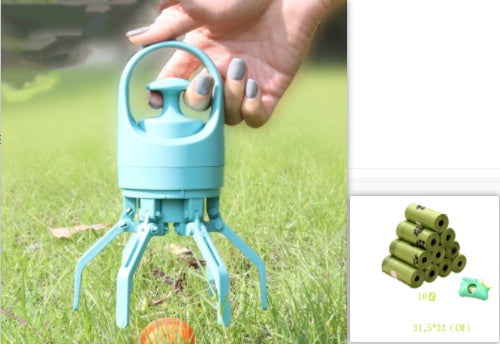 Pawfect Scoop & Go: Lightweight Dog Pooper Scooper with Built-In Bag Dispenser!