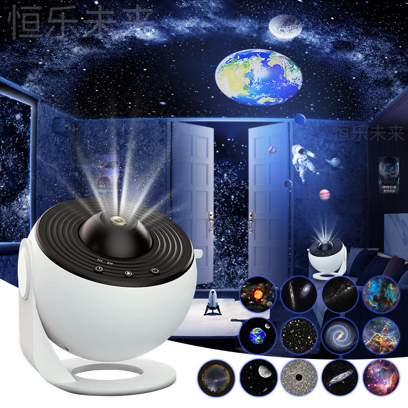 Celestial Dream: 360° Rotating Galaxy & Star Projector for Magical Nights