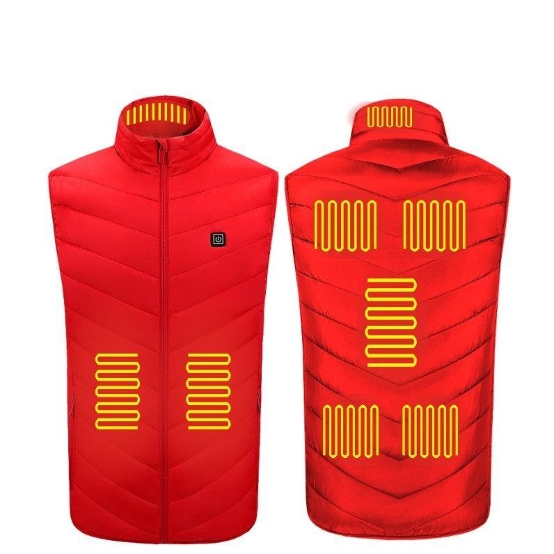 WarmTech: USB Rechargeable Heated Vest for Ultimate Comfort
