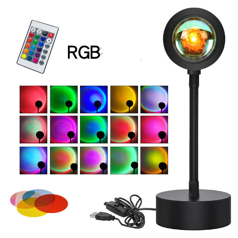 Eternal Sunset: Projector Lamp for Dreamy Wall Lighting
