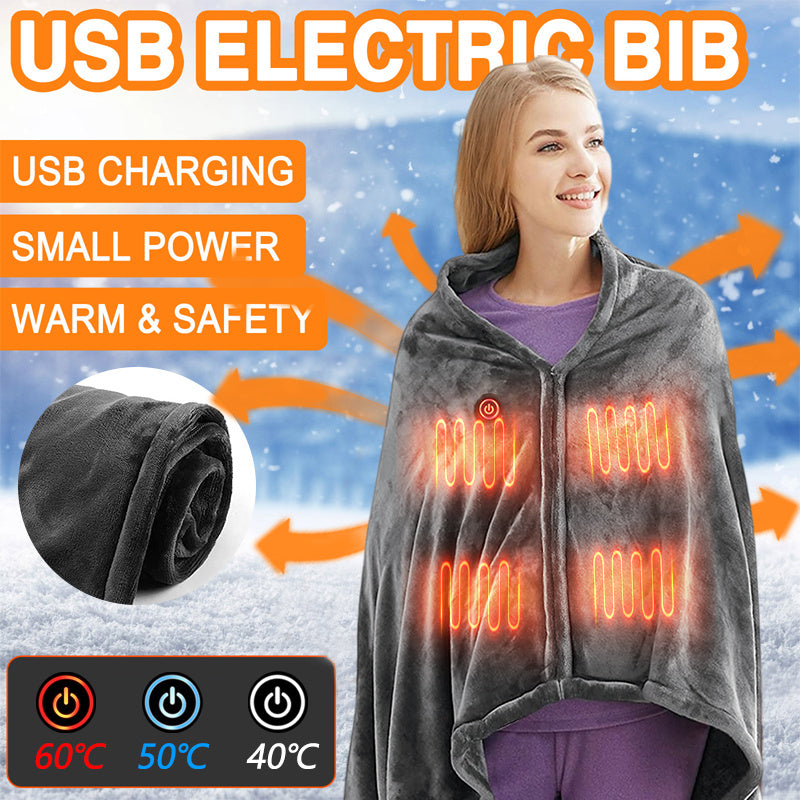 CozyHeat USB Heated Flannel Blanket