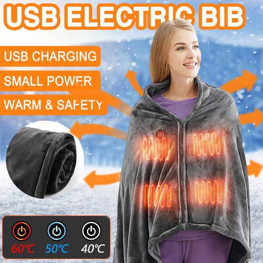 CozyHeat USB Heated Flannel Blanket