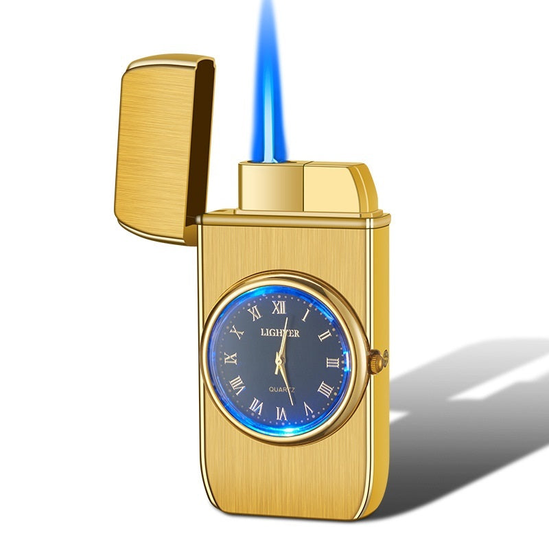 FlameFusion Watch: LED Timepiece & Lighter in One