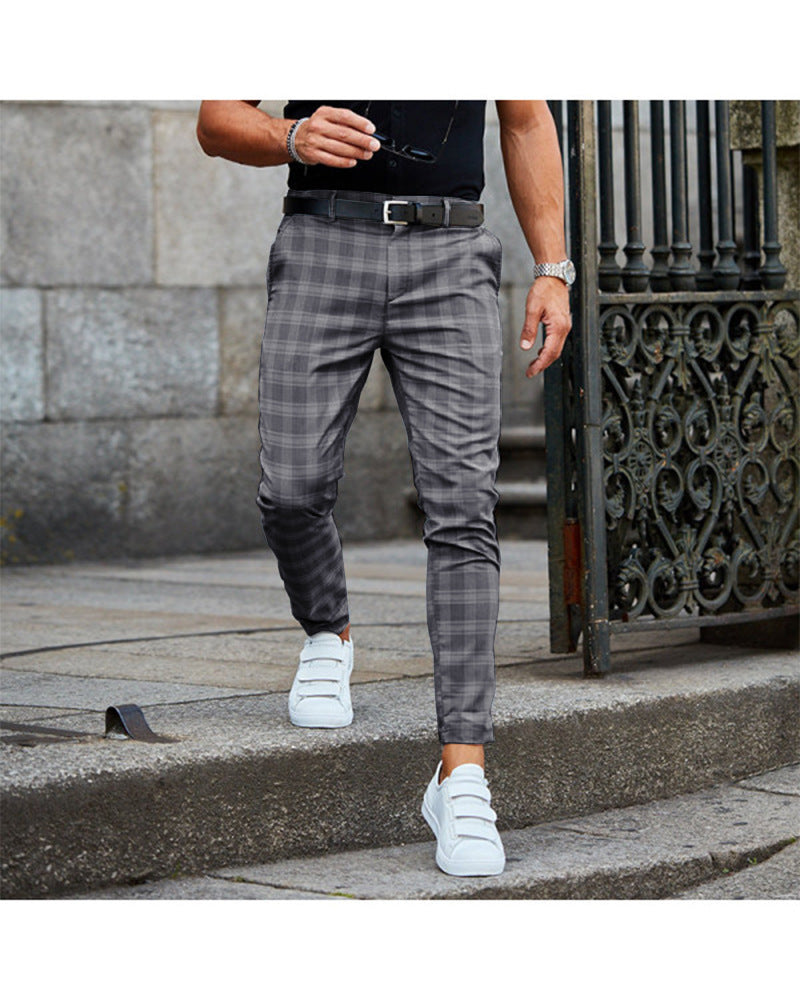 BreezeFit Men's Plaid Lounge Pants – Effortlessly Cool & Comfortable