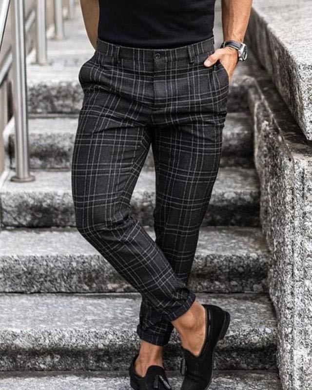 BreezeFit Men's Plaid Lounge Pants – Effortlessly Cool & Comfortable