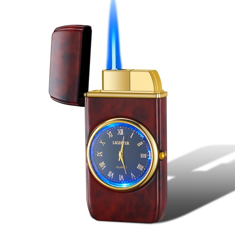 FlameFusion Watch: LED Timepiece & Lighter in One