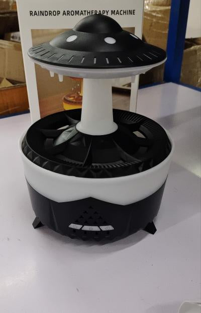 AeroDrop: UFO Raindrop Humidifier & Aroma Diffuser