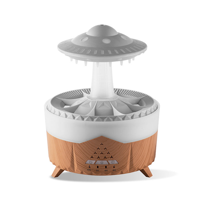 AeroDrop: UFO Raindrop Humidifier & Aroma Diffuser