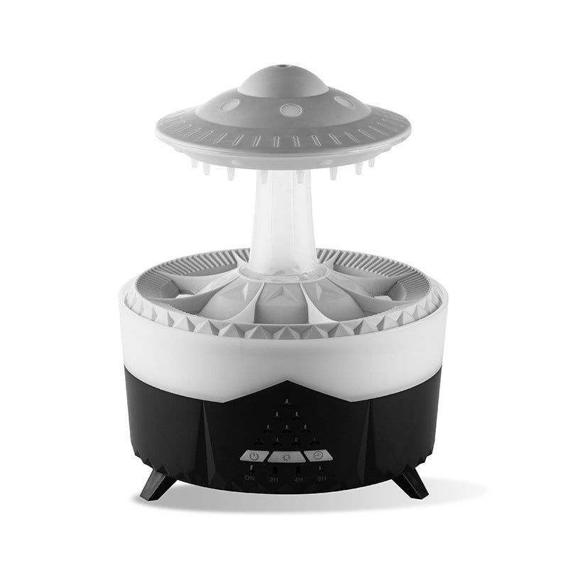 AeroDrop: UFO Raindrop Humidifier & Aroma Diffuser