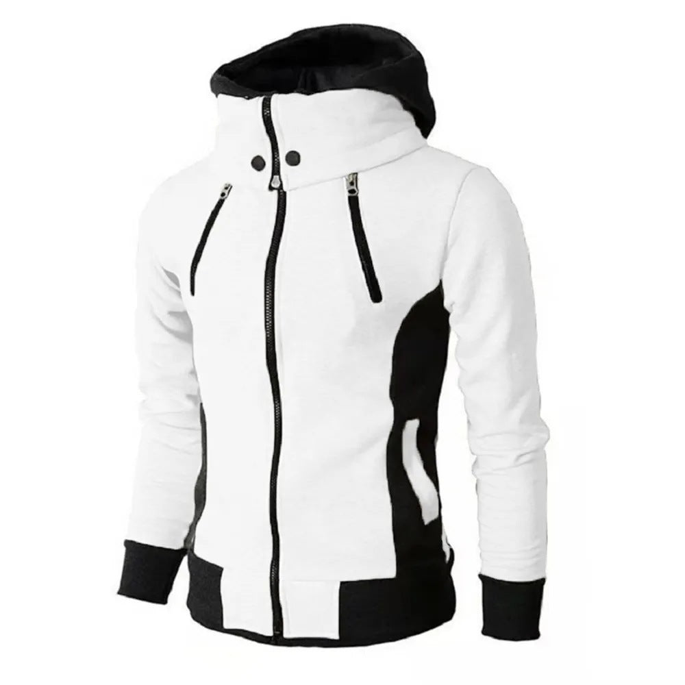 LayerFlex Men's 2-in-1 Zip-Up Hoodie – Sporty Style, Slim Fit Comfort