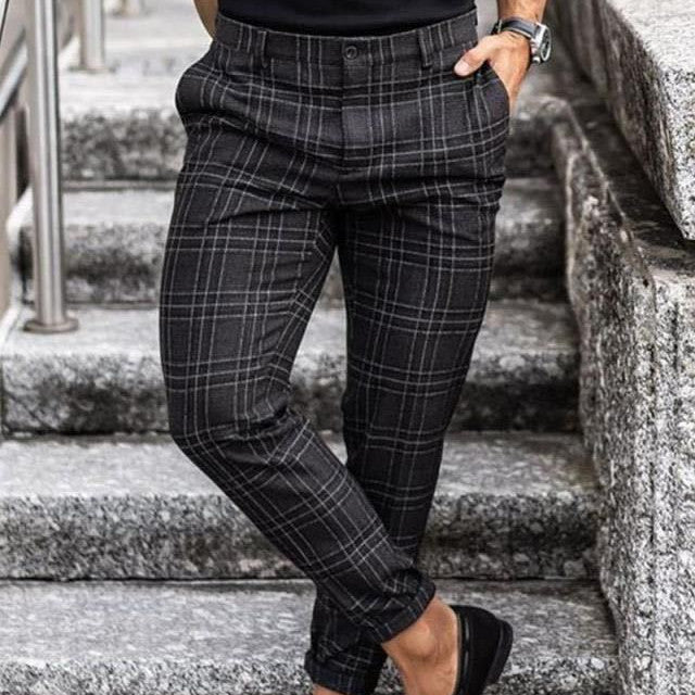 BreezeFit Men's Plaid Lounge Pants – Effortlessly Cool & Comfortable